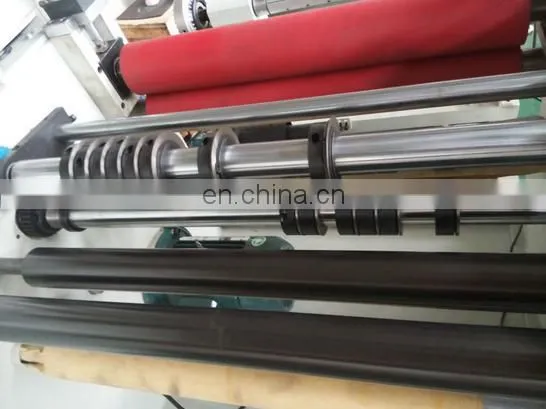 Adhesive Tape Rolls Slitting Rewinding Machine Slitting Rewinder Round Knife Cutting +/-0.10mm 80m/min 600mm 450mm 650mm