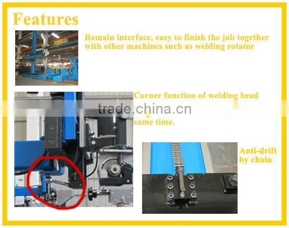 boom and column welding