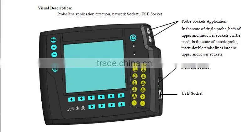 Newest Weld crack metal testing instrument/detector