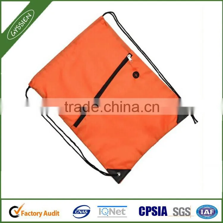 wholesale drawstring zipper bag
