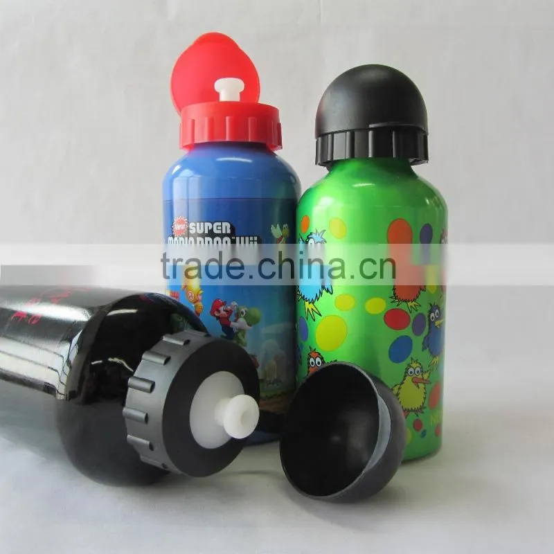 2016 BPA free kids aluminum sports bottle