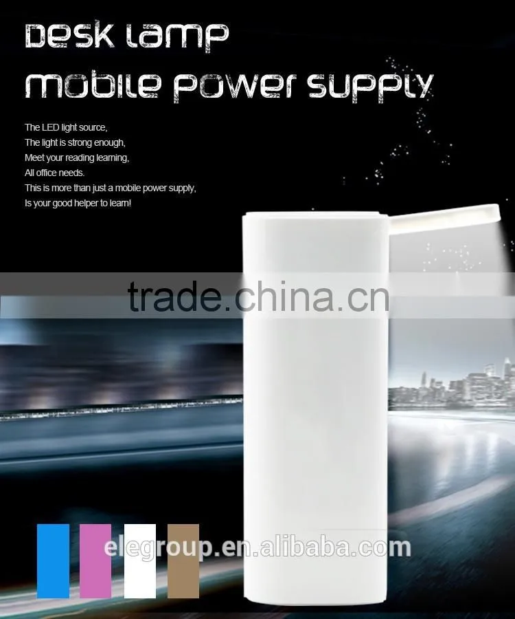High capacity 10400mAH power bank with led light/double usb port/li-ion batteries
