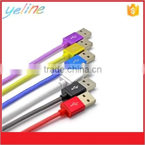 V8 Fishing net grain data cable for huawei 7i/mate 8/P9