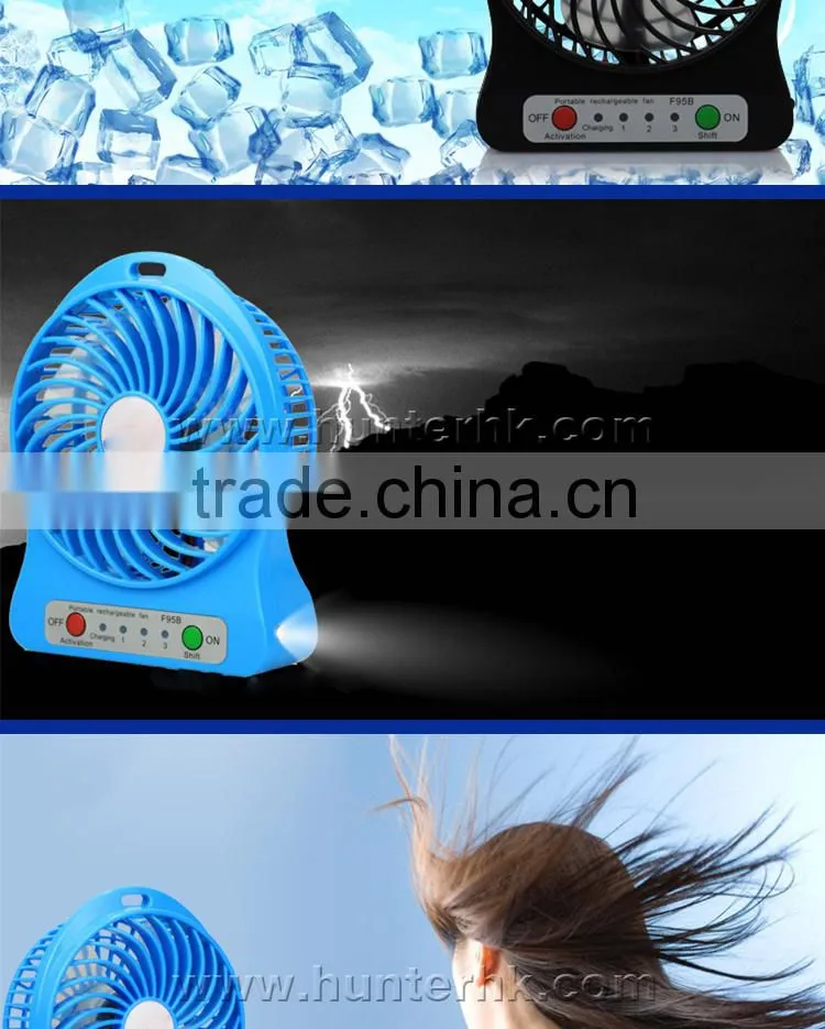 Strong Wind Portable Mini Recharging Fan