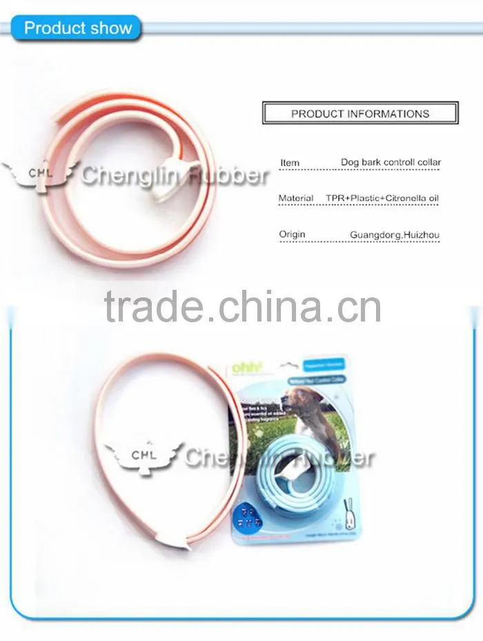 High quality TPR dog leashes and collar , mosquito repellent dog leashes and collar