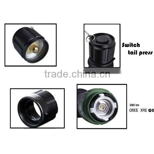 YT-1802 Flashlight 18650 Rechargeable Battery 3.7V Rechargeable LED Flashlight