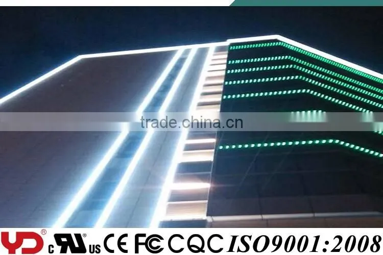 YD ip68 CE FCC CQC UL approved outdoor led building display waterproof lighting