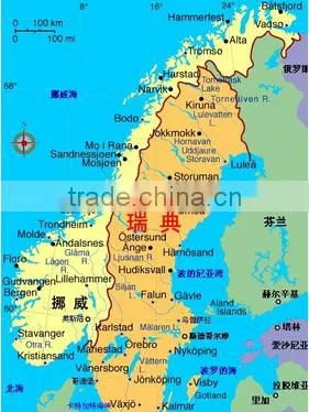 Guangzhou/Shenzhen/Shanghai/Ningbo Container shipping service to Sweden