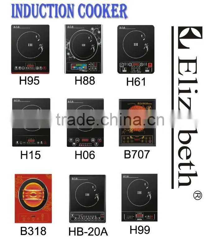 2012 newest durable black crystal induction cooker(H101)