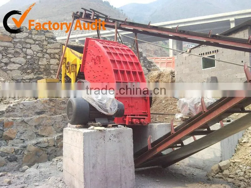 heavy hammer crusher for new building materials, refractory materials, fertilizer, cement, etc.