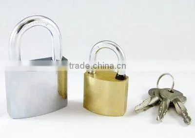 Safe Cross Key Cylinder Brass Padlock