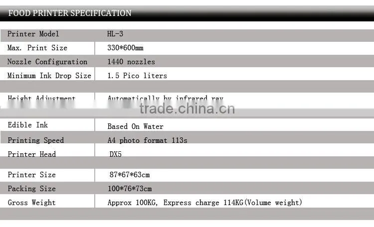 Multifunction Printer,Food Printing Machine for cake,Edible Food printer