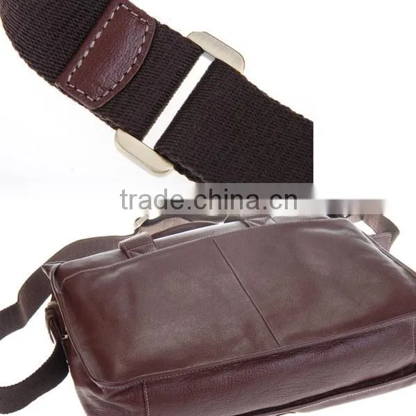 Men's Genuine Leather tote shoulder laptop bag company