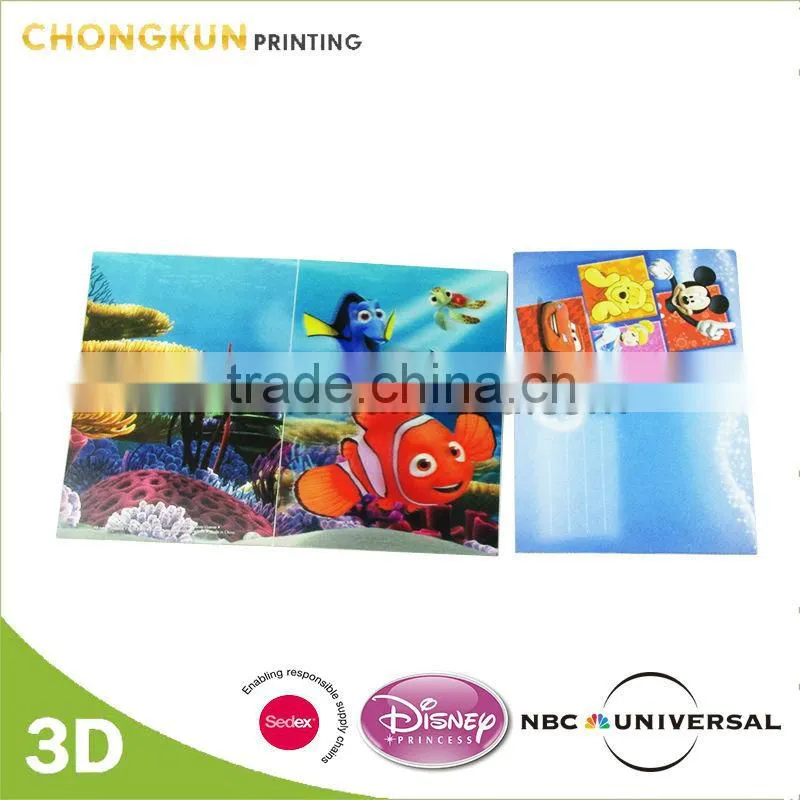 3d sticker postcard printing