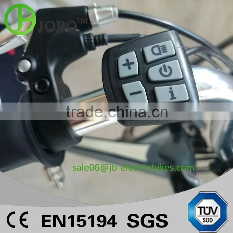 EN15194 Ebike With Mid Motor / Mid Drive Electric City Bike 700C*1.95