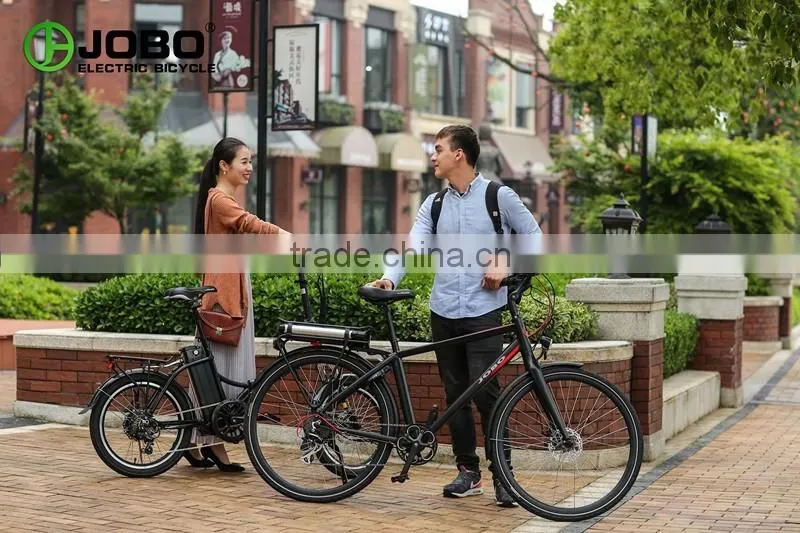 JOBO 2016 Trendy Design 700C Electric Mountain Bike Electric MTB Bicycle