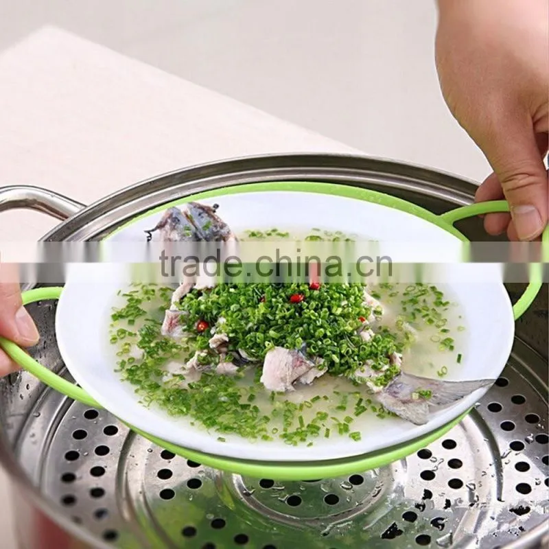 100% food grade silicone steamer lid,silicone steamer mat