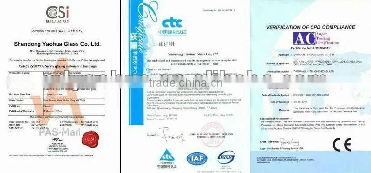 AS/NZS 2208 10mm toughened glass price 12mm tempered glass for door