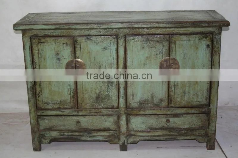 two drawer four door cabinet