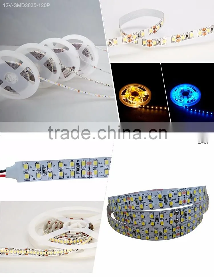 Hot in Brazil 2835 waterproof outdoor led strip lighting flexible led strip