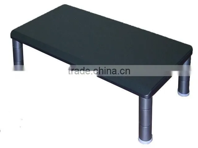 Wood monitor stand