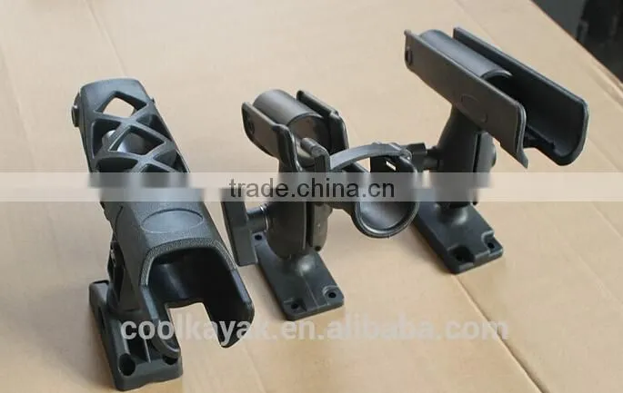 Kayak fishing rod holders for boats