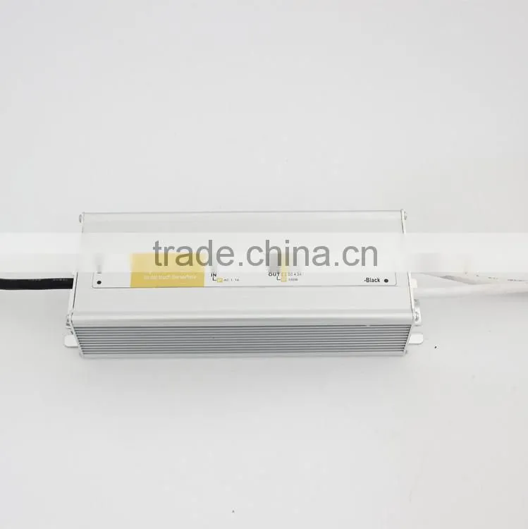 220v Input voltage and single output type ac to dc 100w led waterproof switching power supply