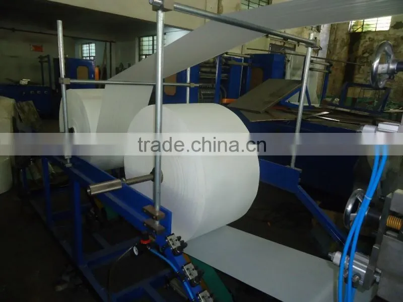 Automatic laminating folding napkin tissue serviette paper making machine