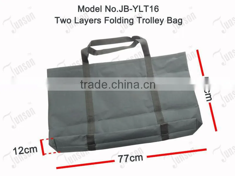 Two Layers BBQ Shelf Bag/Foldable Customized Bag/Folding Trolley Bag