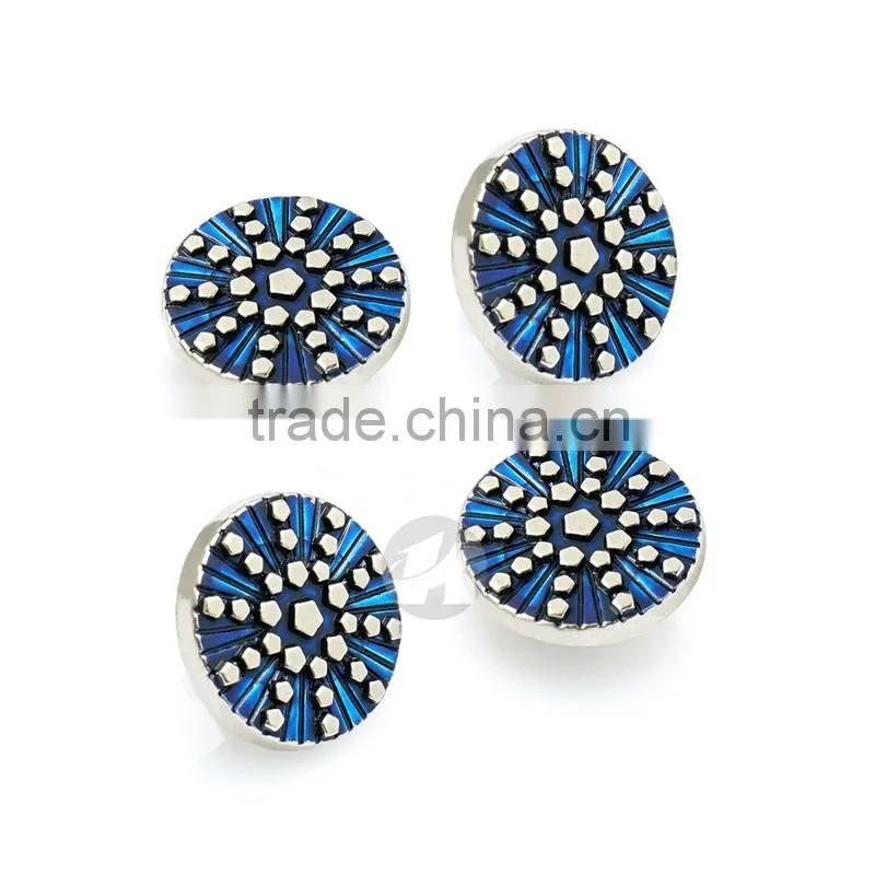 Zinc Alloy Remove Custom Metal Jacket Buttons
