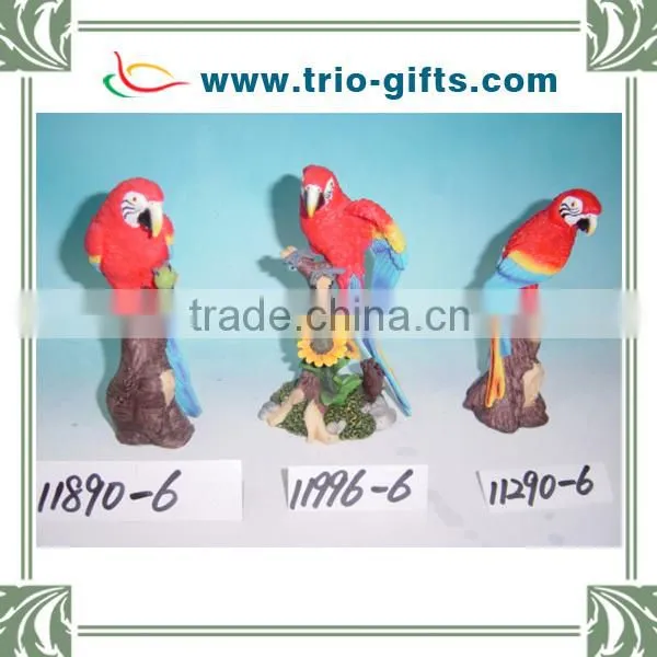 Polyresin parrot ,polyresin macaw