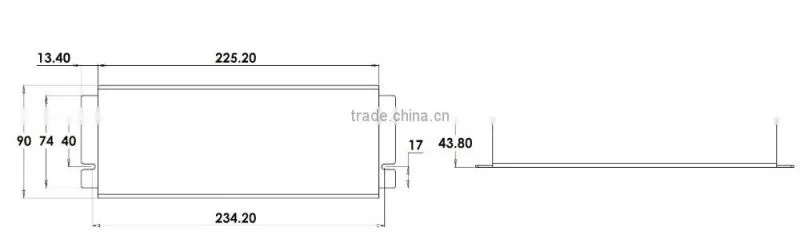 CE ROSH IP65 300W led high bay lights