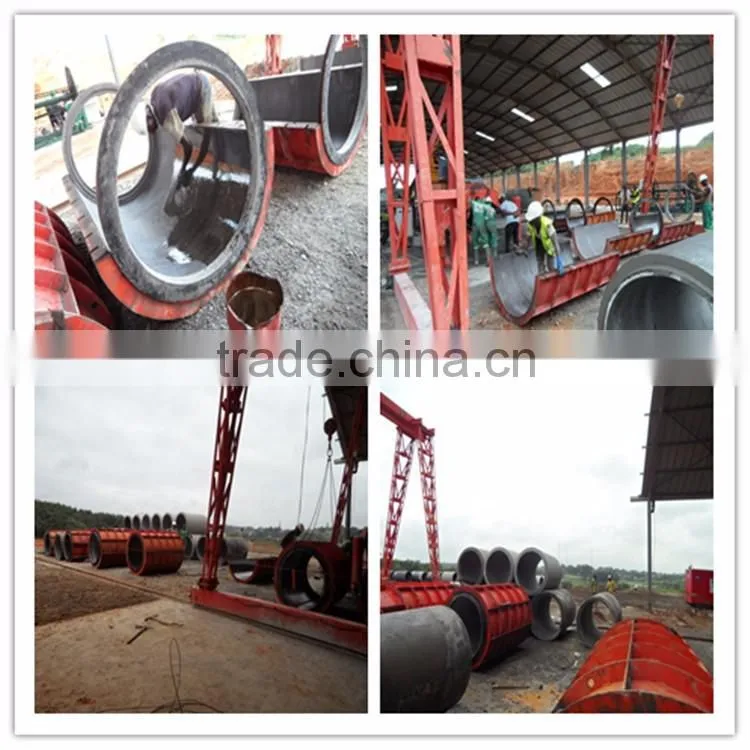 concrete drain pipe concrete tubes form machine pipe making machine