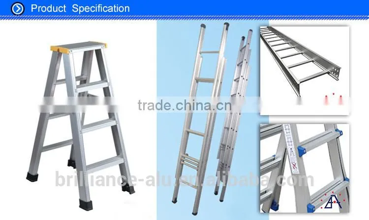 Customized Aluminium Ladder Sliding Manufacturer