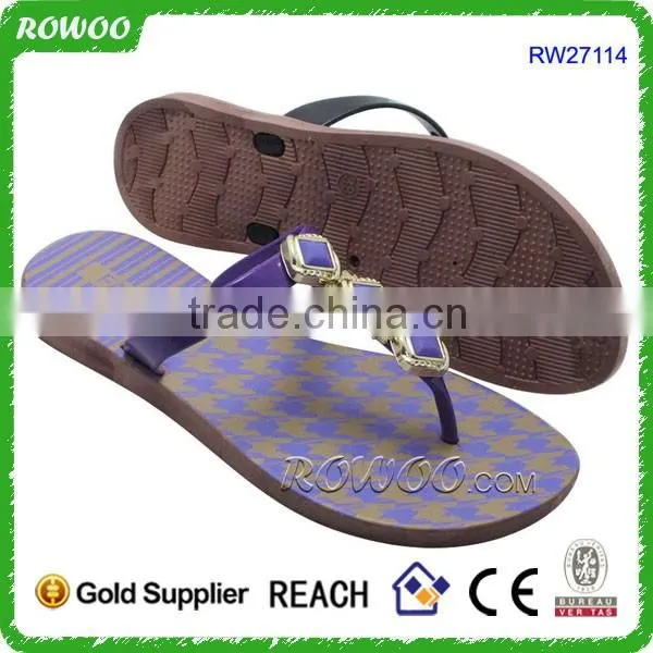 Low price PCU shoes ladies sandals