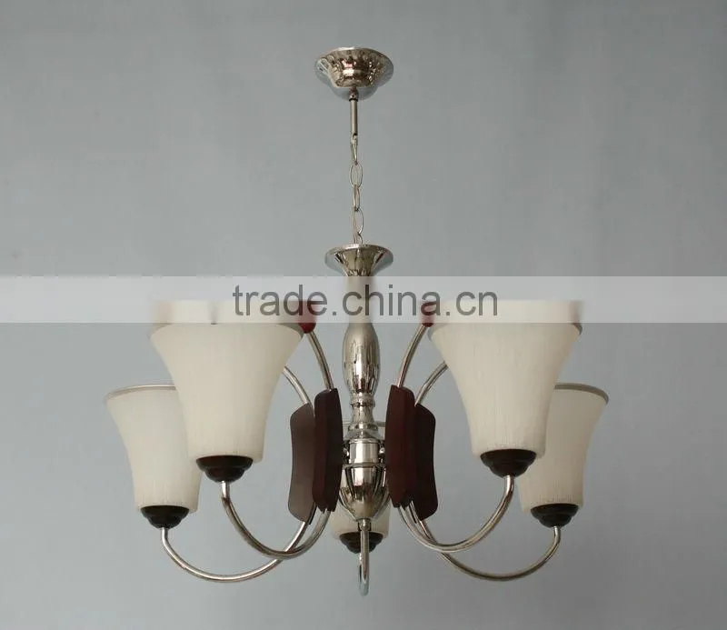 white 3 and 5 lamp holder Chandelier&pendant from China supplier