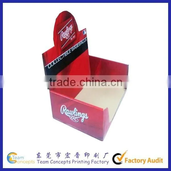 Decorative Corrugated Counter Display Box