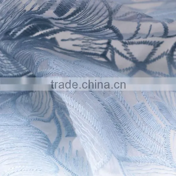 Hot sale and popular wholesale organza fabric in wedding dress