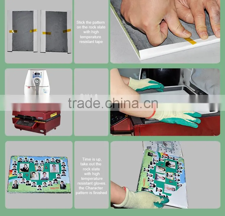 Manufacturer for Sublimation slate, rock thermal transfer printing from Sunmeta company