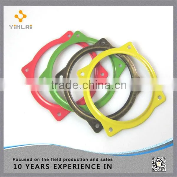 Colorful small metal label holder
