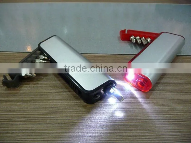 Promotion cheap and good quality LED mini pocket tool kit