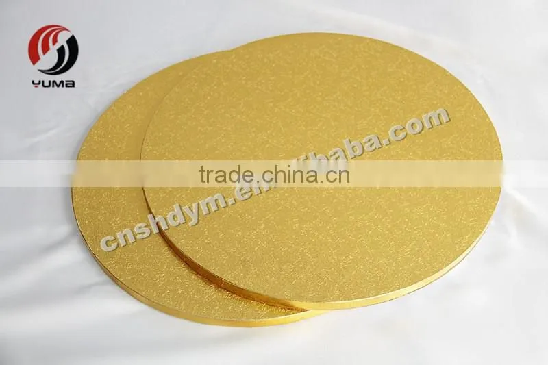 6-24 inch black mini mdf gold cake drums