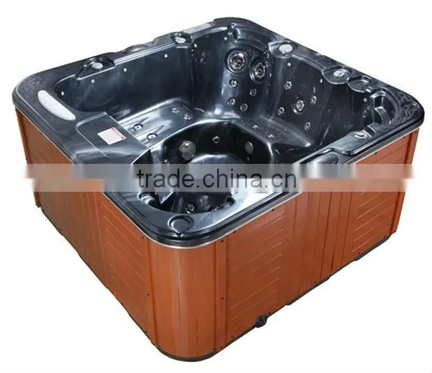 Factory wholesale made in china high quality freestanding fibreglass reinforcement 3 person spa product