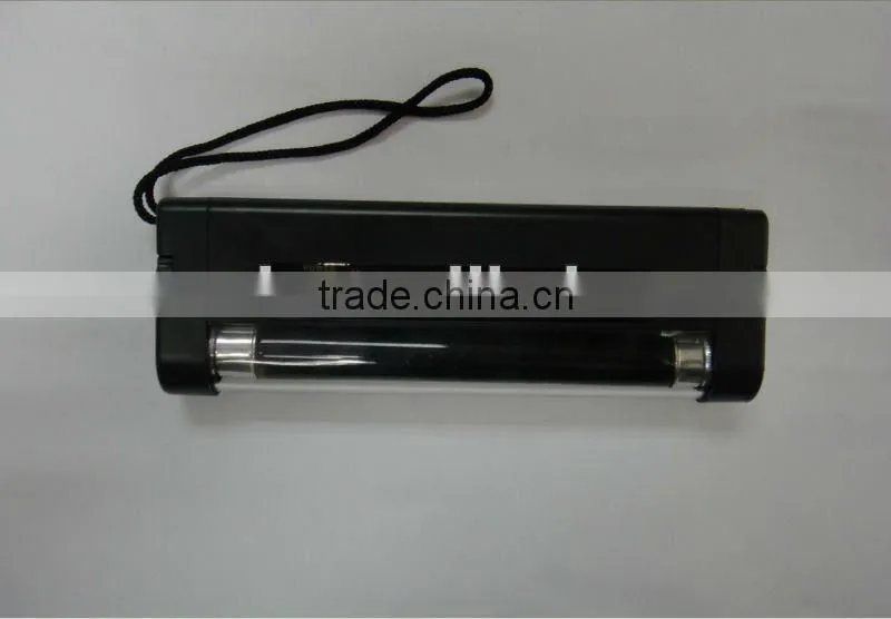 Multi Currencies Mini Money Detector UV With Fluorescent Tube For Credit Card