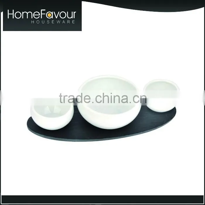 ODM Offered Manufacturer Custom Logo Guangzhou 4pcs Tapas Set Homeware