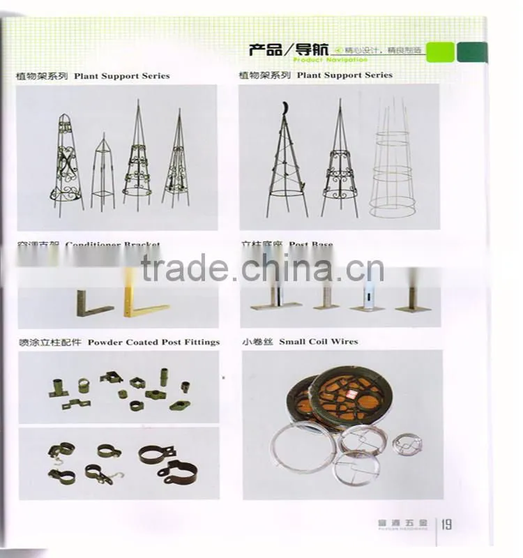 square plant support clips with cheap price