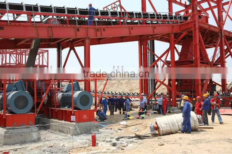 China CREATION made high quality steel structure and frame for conveyor use