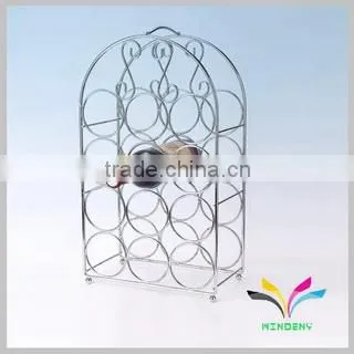 Eco-friendly Feature and Metal Material Heavy Duty Scale Wine Home Decoration Win Rack