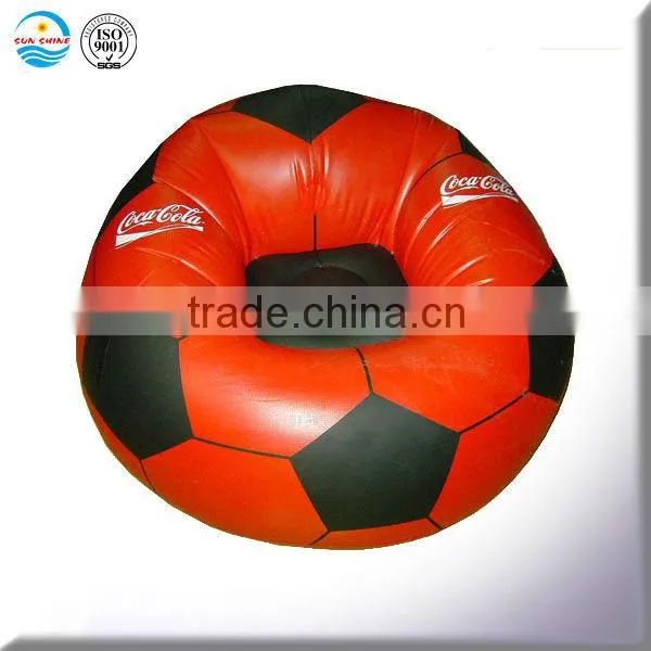 Inflatable football sofa