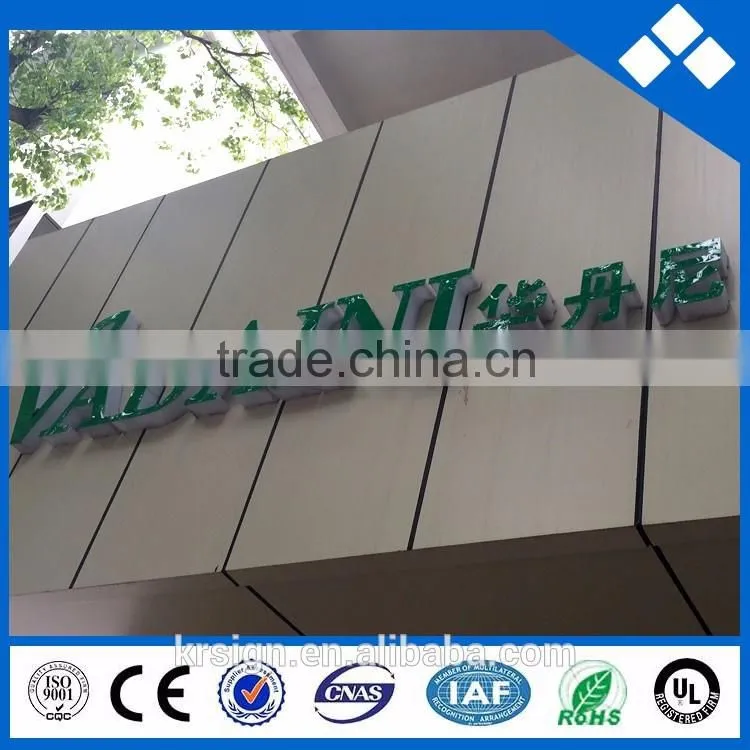 channel letter sign, acrylic channel letters making